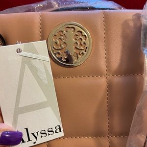 Alyssa handbag NWT BLUSH PINK.  attached, w a smaller bag